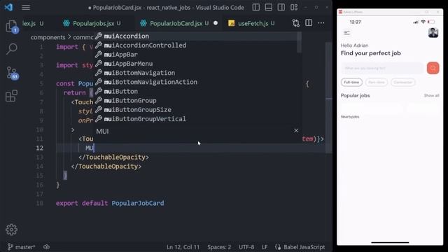 React Native для начинающих за 2 часа 2023! Мобильное приложение на JavaScript #R E A C T смотреть онлайн