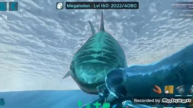 ARK mobile taming megalodon смотреть онлайн