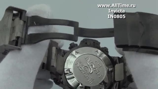 Мужские наручные швейцарские часы Invicta IN0805 смотреть онлайн