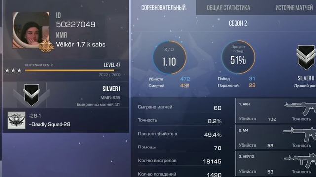 Играю в стандофф уже 2 с половиной года и не чего 😔😔