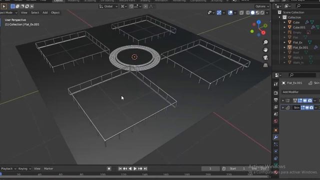 3D Plan of an Garden - Azteca Museum Project - Blender 2 9 смотреть онлайн