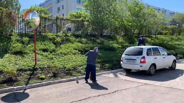 Покос травы, Беляева 53, таунхаусы смотреть онлайн