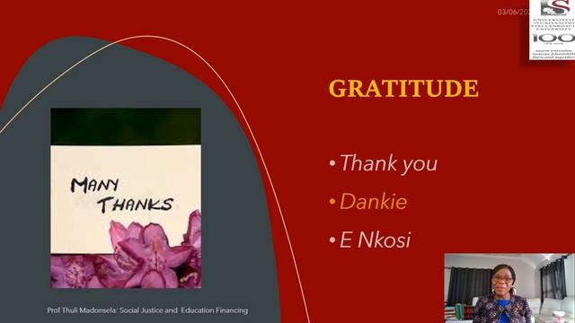 The Constitution and Social Justice: Why should you care?: Professor Thuli Madonsela смотреть онлайн