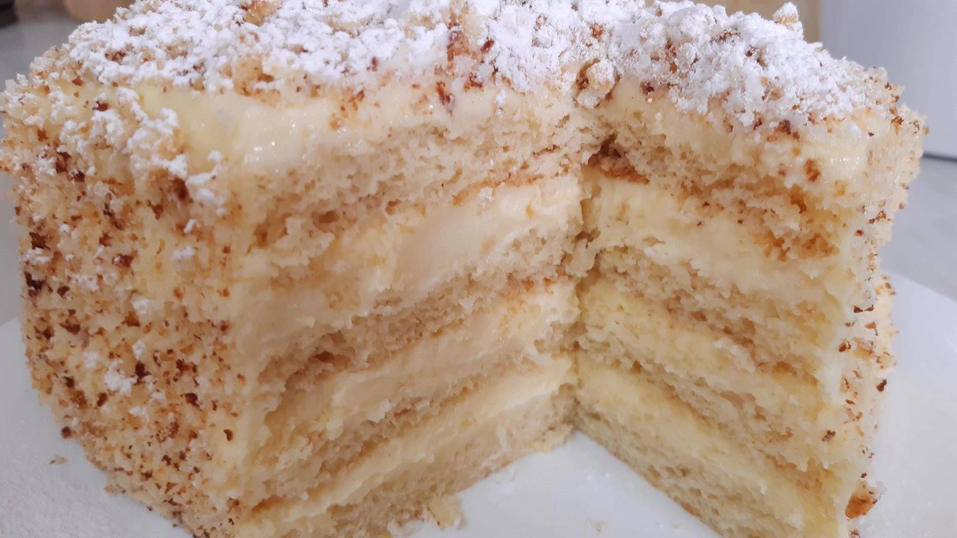 МОЛОЧНАЯ ДЕВОЧКА Торт СОЧНЫЙ ЗА 20 МИНУТ ВСЁ СМЕШАЛ и ВКУСНО КАК В ДЕТСТВЕ! Milk Girl Cake смотреть онлайн