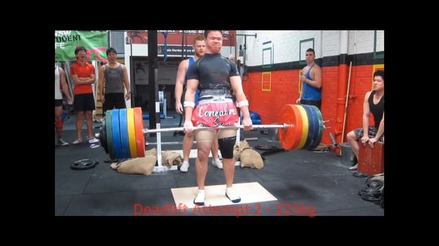 Deadlifts 215, 225, 240 BBC Meet 24 6 2012 смотреть онлайн