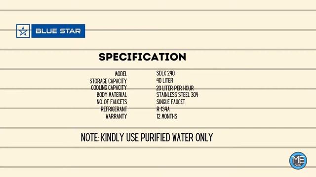 Blue star water cooler Sdlx 240- Now available on Me shop смотреть онлайн
