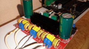 Замена конденсаторов - на усилителе звука XH-M139