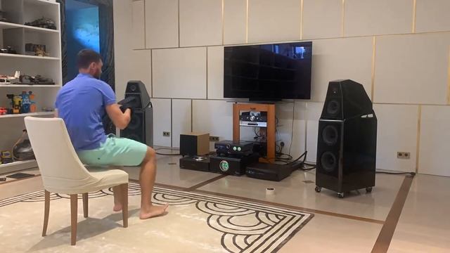 Wilson Audio And Dan D'Agostino Progression Stereo Installation.