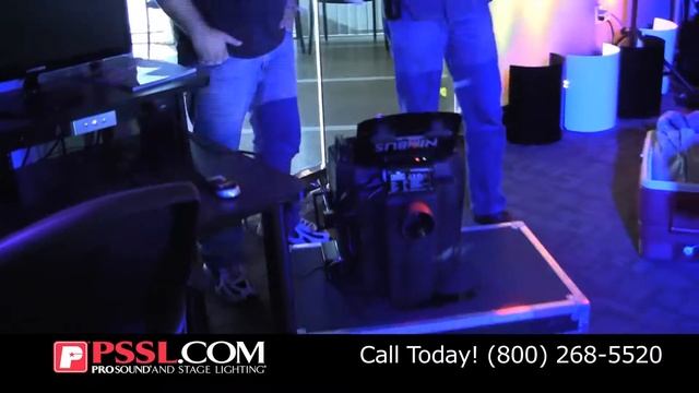 Hands-On Demo: NIMBUS Dry Ice Fogger from Chauvet смотреть онлайн