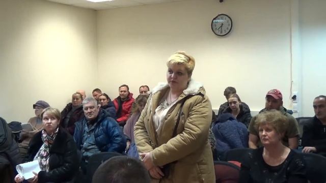 Встреча с населением и о главы управы 16 11 2016 смотреть онлайн