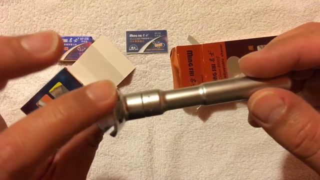 Ming Shi Shaver 2000S (Merkur Futur clone) unboxing смотреть онлайн