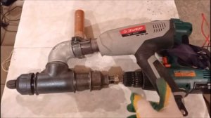 Экструдер для сварки пнд из водопроводной арматуры