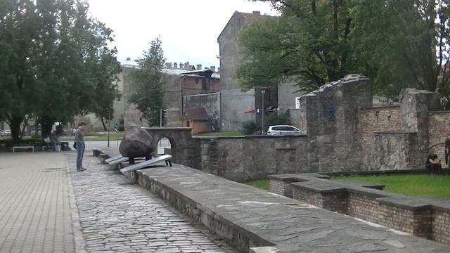 Рига Гоголя 23 рядом остатки сожжёной синагоги 11 8 2016 смотреть онлайн