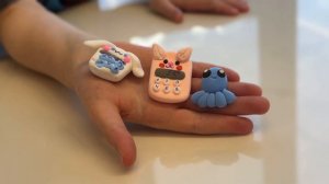 Подделки из воздушного пластилина 😇❤️🦦