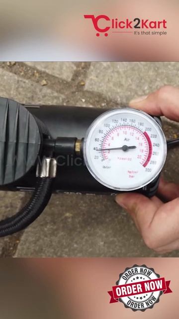 12V 300 PSI Heavy Duty Portable Mini Air Compressor VOICEOVER