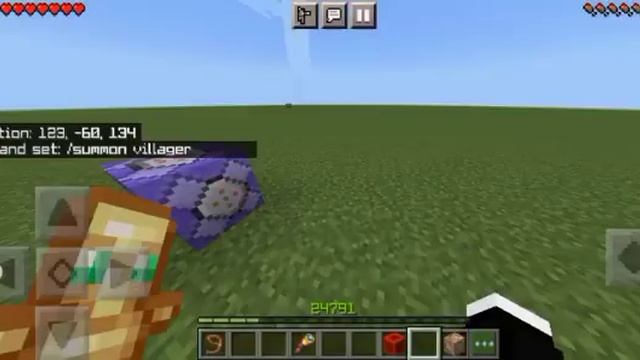 how to get telekinesis abilities in Minecraft bedrock edition/pocket edition with command blocks смотреть онлайн