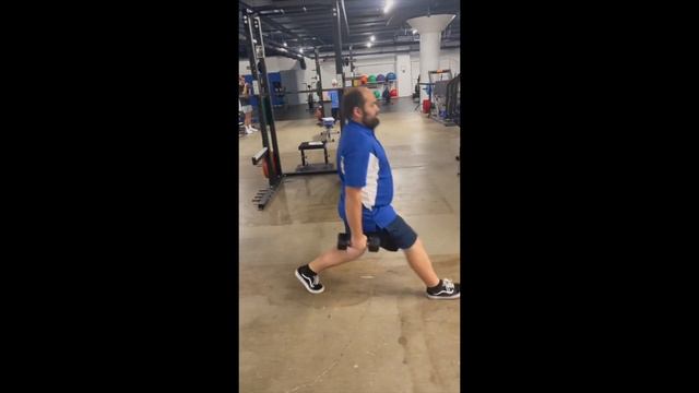 PE 219 Walking Lunge