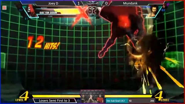 TNS UMvC3 Parsec #29 Top 4 Mundank vs JoeyD смотреть онлайн