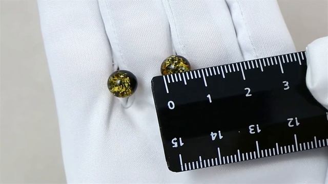 Серьги из золочёного серебра Дарвин с янтарём 422392359ii-к смотреть онлайн
