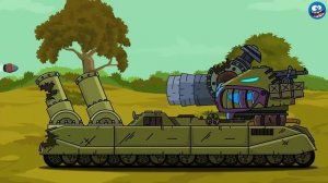 Эволюция Гибридов Альбат - Мультики про танки - Cartoon about tanks