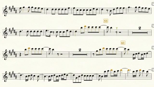 The Chainsmokers Coldplay Something Just Like This Solo Alto Saxophone Sheet Music_270p_360p смотреть онлайн