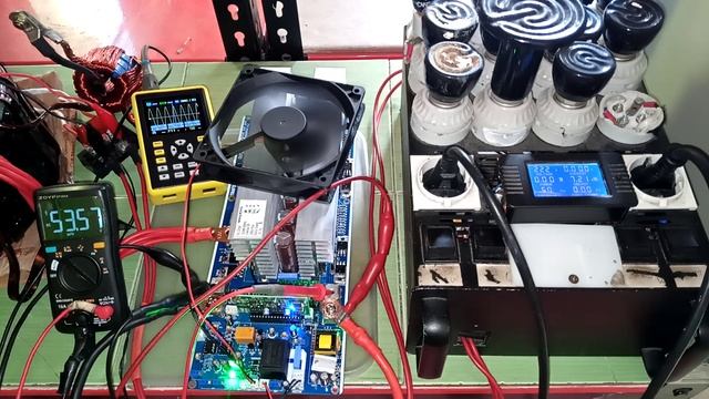 4055919746 test uji voltage & beban KIT INVERTER PSW EGS002 TO247 20 Mosfet 48v смотреть онлайн