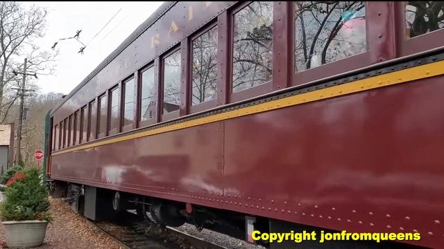 New Hope Railroad - Santa's Steam Train смотреть онлайн
