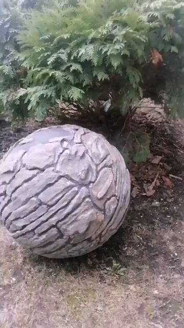 Декоративный камень круглый. собственное производство. смотреть онлайн