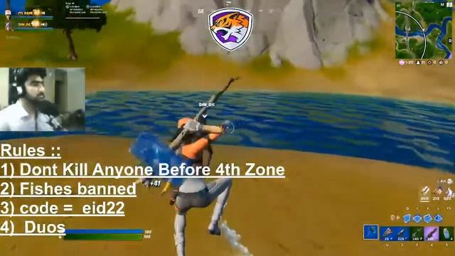 Hosting Customs 4th Zone Rule | Middle East | Fortnite Pakistan | I Am Live | Daim Gaming смотреть онлайн