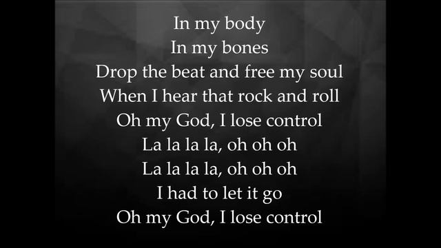 Hedley - Lose Control (Lyrics)