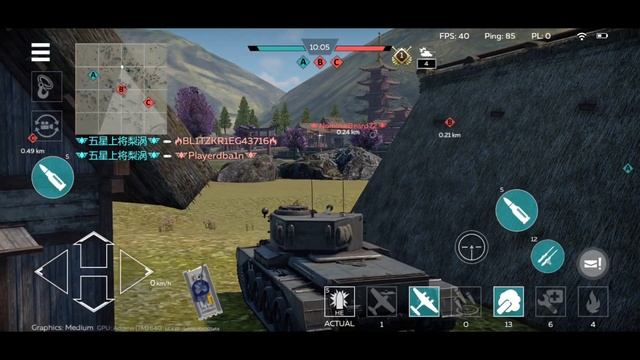 War thunder mobile|Tank mode|Comet 1 смотреть онлайн