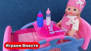 Играем в игрушки вместе ! Заботимся о малышах ! Видео для детей