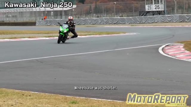 [Webike Motoreport] Kawasaki Ninja250 Test ride смотреть онлайн