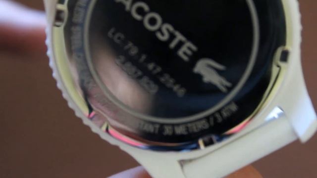 LACOSTE 12.12 WHITE WATCH - REVIEW