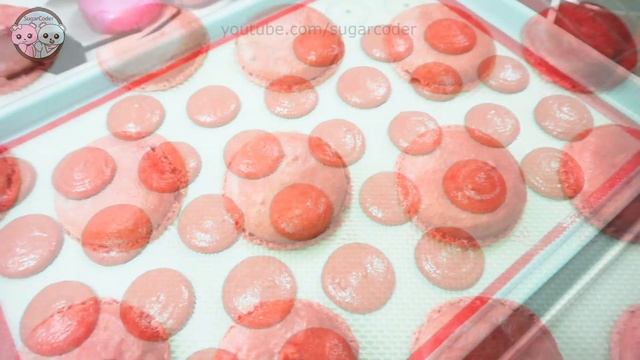 RED VELVET FRENCH MACARONS, COOKIES 🌈 смотреть онлайн