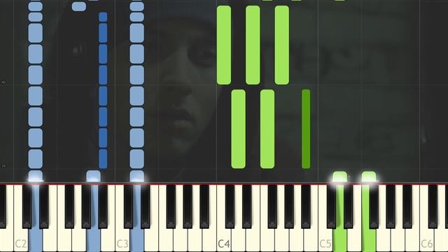 Eminem - Lose Yourself Piano Tutorial смотреть онлайн