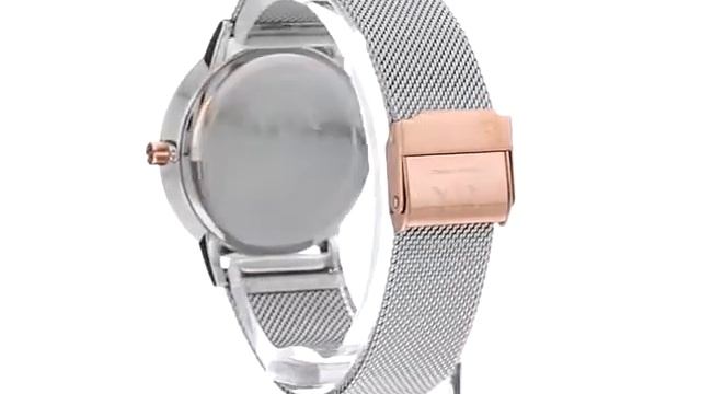 Armani Exchange Women's Stainless Steel Quartz Watch with Leather Strap смотреть онлайн