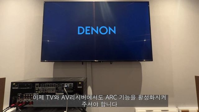 ENG)HDMI케이블로 TV,데논 AVR-S960H 연결하기.: how to connect a AVR-S960H receiver to a TV using an HDMI cable смотреть онлайн