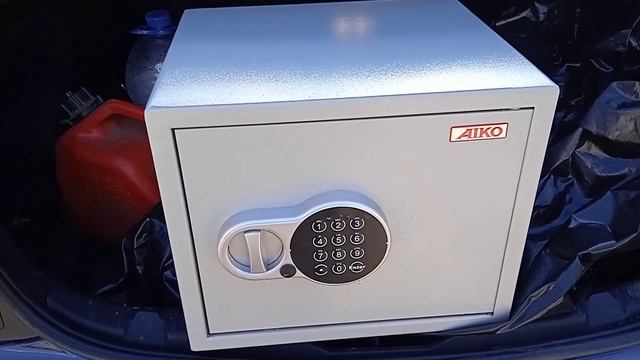 Сейф Айко Т28 El вскрытие без повреждения.