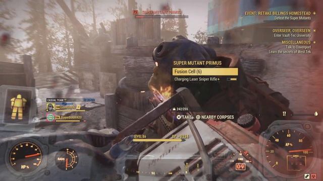 Fallout 76 Chainsaw смотреть онлайн