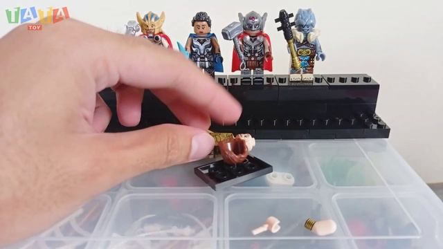 LEGO Thor Love and Thunder Koruit KT1062 Review Lego Zeus Korg Jane Foster #lego #thor #marvel #mcu смотреть онлайн