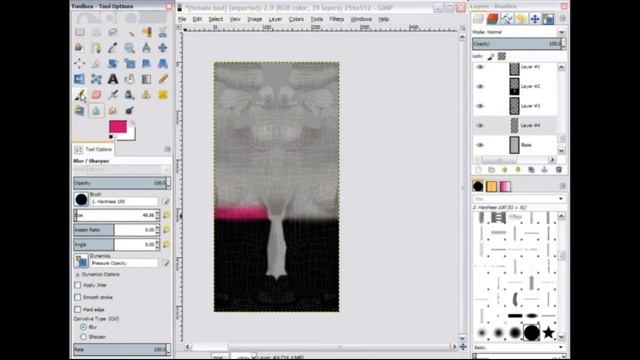 IMVU how to do PVC , Blending and Brush Program (setting) смотреть онлайн
