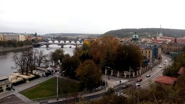 Прага. Красивый город! Вид с высока. смотреть онлайн