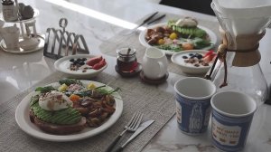 KithenStory Завтрак для пары🍛Рис в горшочке после поездки в Нью-Йорк🥑 и бранч