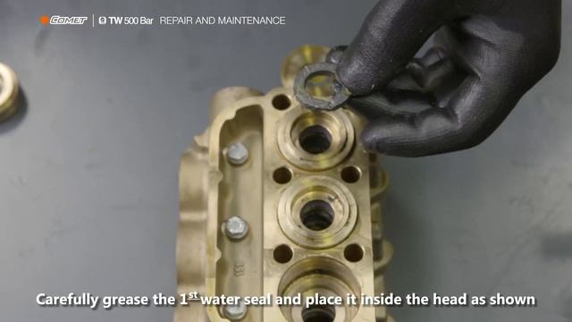 Comet TW500 - Industrial triplex pumps смотреть онлайн