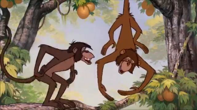 The Jungle Book: Mowgli Gets Caught By Monkeys! (French) смотреть онлайн