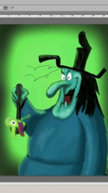 A CLIP FROM MY WITCH HAZEL FROM LOONEY TUNES SPEED PAINTING #shorts | DROIDMONKEY смотреть онлайн