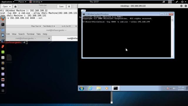 SSL Implementation Using Ncat смотреть онлайн