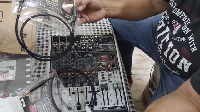 Unboxing And Testing My New Mixer Behringer XNYX X1204USB/Fishingray vlogs смотреть онлайн