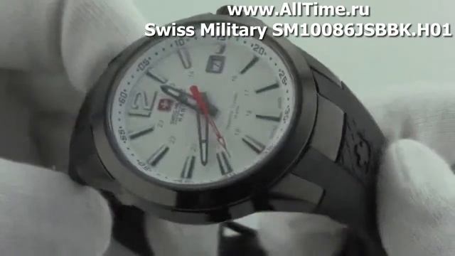 Мужские наручные швейцарские часы Swiss Military SM10086JSBBK.H01 смотреть онлайн